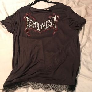 H&M Tops - HM Feminist shirt H&M Tops - HM Feminist shirt